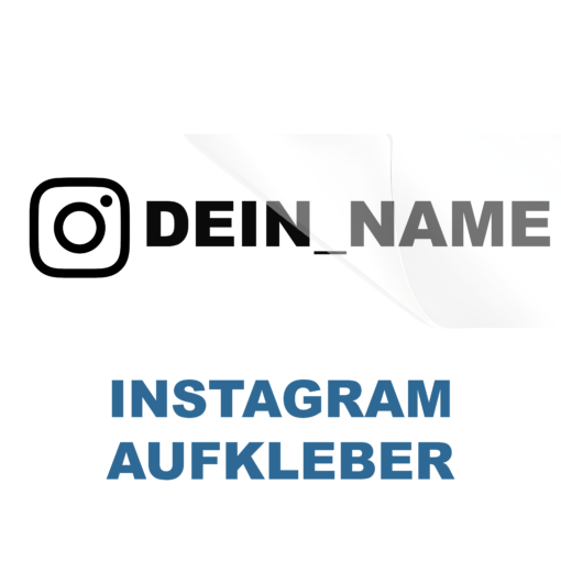 Instagram Sticker - Aufkleber